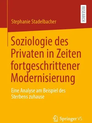 Obrázok produktu pre Soziologie des Privaten in Zeiten fortgeschrittener Modernisierung