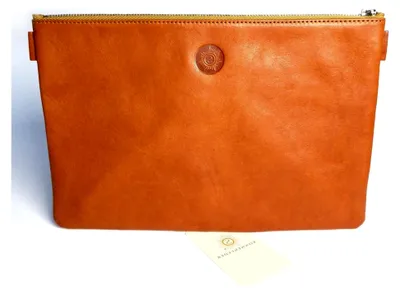 Produktbild von hochwertige Banktasche "WEILL" Farbe: Natur *Echtes Leder*