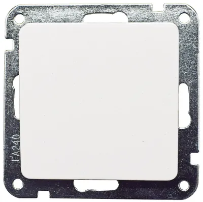 Produktbild von ChiliTec 22773 MILOS Wechsel-Schalter, UP, weiß matt 250V/ 10A, OHNE Rahmen, Steckanschluss