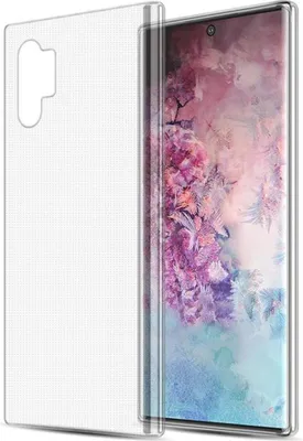 Produktbild von Cadorabo Hülle für Samsung Galaxy NOTE 10 PLUS Schutz Hülle in Transparent Schutzhülle TPU Silikon Cover Etui Case