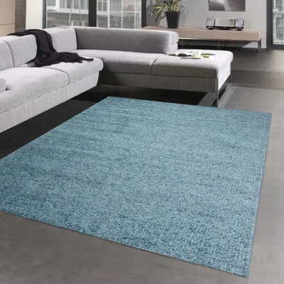 Zdjęcie produktu dla Dywan do sypialni i pokoju gościnnego w kolorze niebieskim Rozmiar - 200 x 290 cm