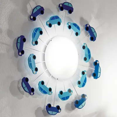 Image de EGLO Applique et plafonnier VIKI 1 bleu 92146