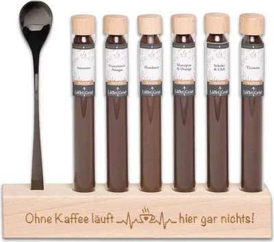 Produktbild von Ohne Kaffee läuft hier gar nichts - Kaffeeset