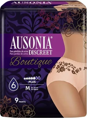 Zdjęcie produktu dla Ausonia Discreet Boutique Braguitas-Pants 9 sztuk