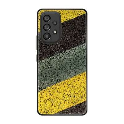Produktbild von König Design Hülle kompatibel mit Samsung Galaxy A53 5G Kunststoff Soft Handyhülle - Handy Case Streifen Abstrakt