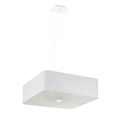Obrázek produktu pro Lustr LOKKO 45 bílý 5xE27 15W látka/sklo/ocel 105x45x45cm Sollux Lighting
