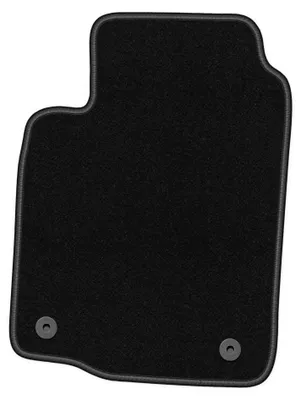 Obrázek produktu pro Velurový kobereček řidiče pro: Mitsubishi Colt V / CJO 1996-2003 (hatchback) – 1 ks, černý, na míru – Wielganizator BASIC