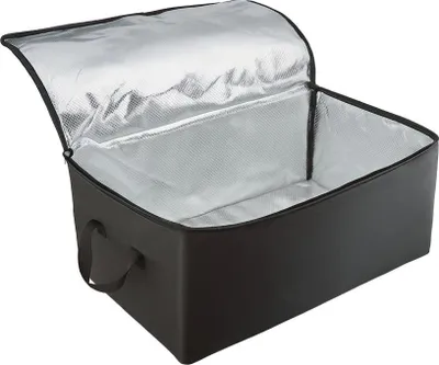 Produktbild von Kühltasche Kühleinsatz – Isolierte Transporttasche für Lebensmittel & Getränke – Passend für Faltbox ASIN B00IJ8ECRC – Warm- & Kalthaltung durch Aluminium-Folie & Schaumstoff – faltbar – 400g Leichtgewicht & platzsparend