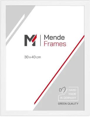 Produktbild von MendeFrames H300 Holzrahmen weiß 15x20 cm