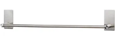 Obrázok produktu pre Samolepiace držiaky na uteráky 60 cm z nehrdzavejúcej ocele, strieborné, do kúpeľne
