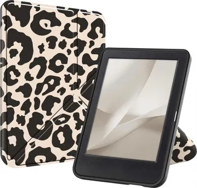 Produktbild von imoshion Design Klappbare Klapphülle Kobo Clara Colour / BW - Leopard