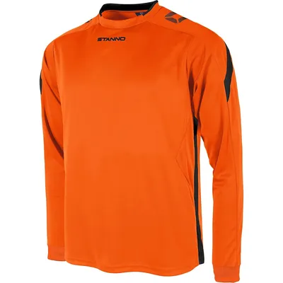 Produktbild von Stanno Drive Trikot Langarm Herren - Orange / Schwarz