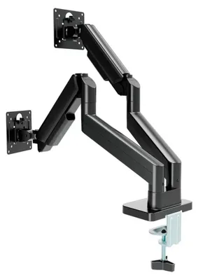 Immagine prodotto di GEMBIRD Gembird MA-DA2-06 Braccio per doppio monitor regolabile da scrivania 17 -32 nero