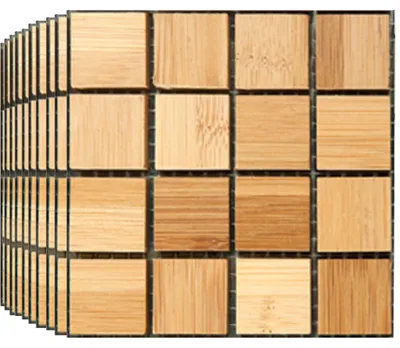 Image de Autocollants décoratifs en mosaïque, adhésifs, lot de 30, étanches, pour cuisine et salle de bain