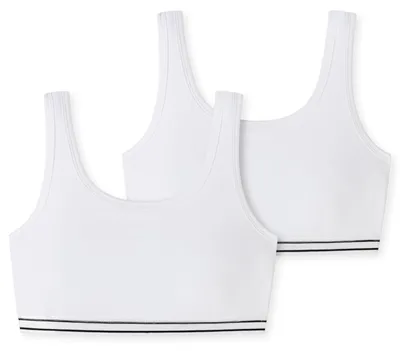 Produktbild von Schiesser Mädchen 2PACK Bustiers - 95/5 Multipacks