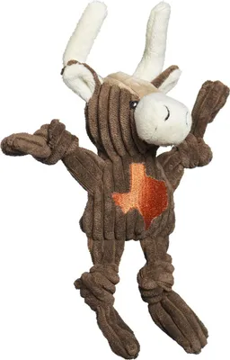 Produktbild von HuggleHounds Hundespielzeug Texas Longhorn Knottie, Größe: L