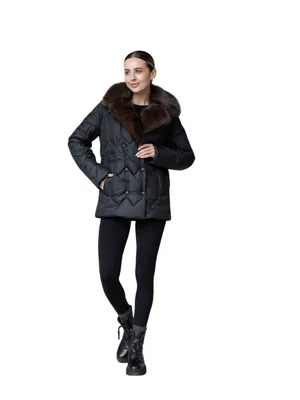 Produktbild von Damen-Winterjacke 0485 - L  Schwarz A.G.