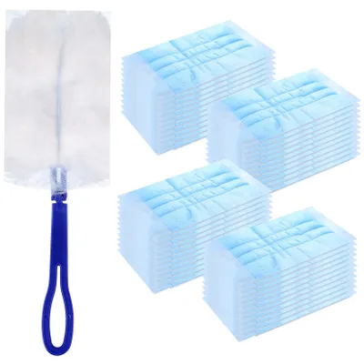 Staubmagnet Nachfüllpackung, 40 Tücher + 1 Griff, Mikrofaser