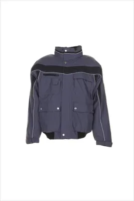Produktbild von Planam Winterblouson Plaline Gr. XL schiefer/schwarz