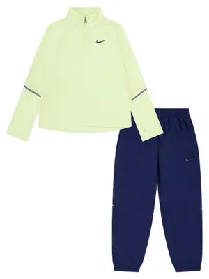 Produktbild von NIKE Baby Df Miler Hz Top & Hose Set, Mystic Navy, 12 Monate