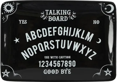 Produktbild von Schwarze Spirit Board Keramik Schmuckschale als Wohnaccessoire