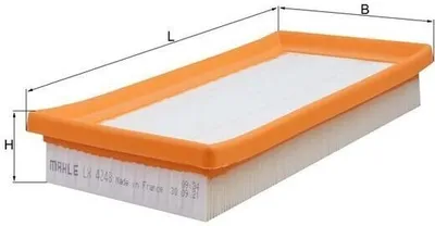 Zdjęcie produktu dla Filtr powietrza KNECHT LX 4248