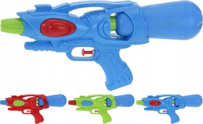 Produktbild von Wasserpistole Gewehr 30 cm Kunststoff Wasserspritzpistole für Kinder farbig 1 Stück
