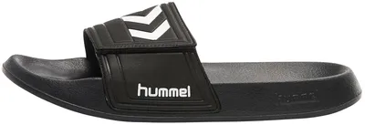 Produktbild von Hummel Larsen Slipper VC Badeschuhe Slide schwarz/weiss 060406-2001, Schuhgröße:37 EU