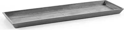 Produktbild von Ecopots Untersetzer rechteckig 55 für Blumentopf - L 53,5 cm x B 15,5 cm x H 3,3 cm - Innen- und Außenbereich