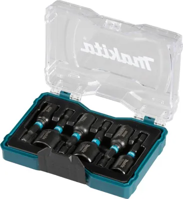 Image de Coffret 6 douilles à queue Impact MAKITA E-15768 BLACK