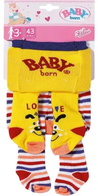 Produktbild von BABY born 828236, Puppenstrumpfhosen, 3 Jahr(e), 25 g