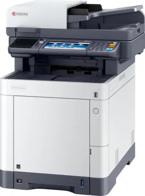 Produktbild von KYOCERA ECOSYS M6635cidn, Laser, Farbdruck, 9600 x 600 DPI, A4, Direktdruck, Schwarz, Weiß