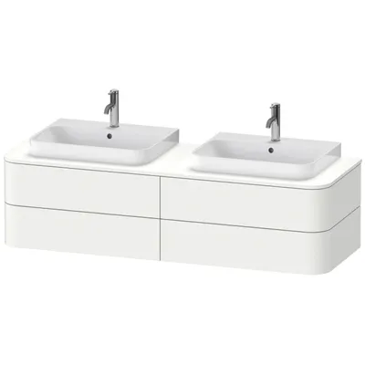 Produktbild von DURAVIT HP4964B3636 WTU HappyD2+ wandh.,408x1600x550mm