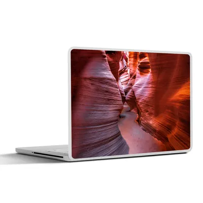 Produktbild von MuchoWow® Laptop Aufkleber Sticker Cover Landschaft - Höhlen - Stein - Natur 32.5x23.5 cm - Sticker für Laptop - Selbstklebend