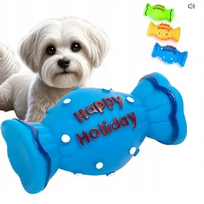 Immagine prodotto di Nobleza Bonbon: giocattolo per cani, robusto, con sonaglio