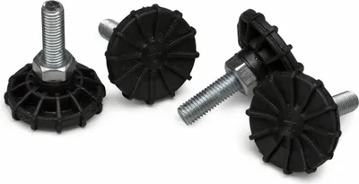 Immagine prodotto di Equip EZF-1 Equip EZF-1 4x piedini per armadi server 60 mm nero