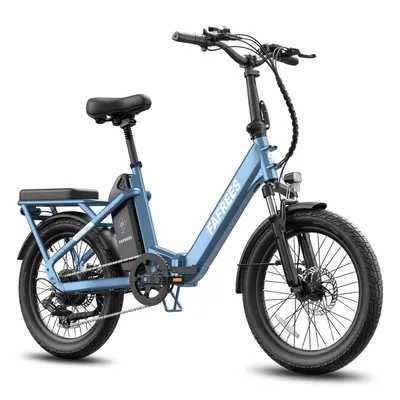 Produktbild von E-Bike Faltrad mit 36 V 25 Ah Akku bis zu 120 km Pedelec Aluminiumlegierung 20 Zoll Klapprad 250 W, Blau
