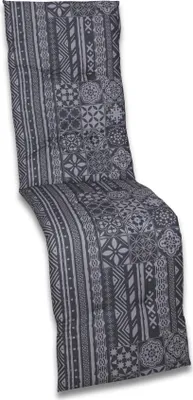 Produktbild von GO-DE Textil, Relaxauflage Relaxsessel, Einzelset, Farbe: grau, Maße ca.: 168 cm x 48 cm x 5 cm