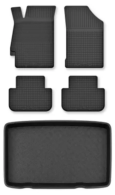 Obrázek produktu pro Vaničkové autokoberce + vana kufru pro: Suzuki Grand Vitara II 2005-2014 3dveřová verze 5 ks
