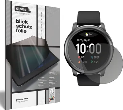 Produktbild von Blickschutzfolie für Xiaomi Haylou Solar matt Schutzfolie Folie Display Schutz dipos