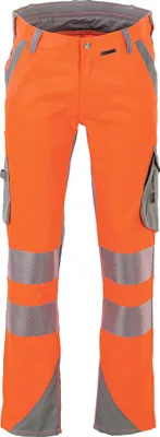 Produktbild von Planam Norit Warnschutz Herren Bundhose Gr. 44 orange/zink