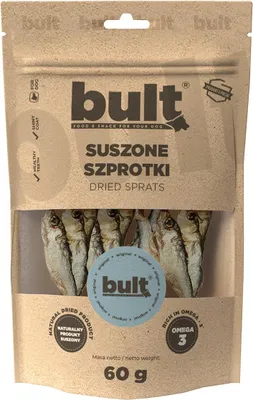 Produktbild von BULT Eko Getrocknete Sprotten - Hundeleckerli - 60g
