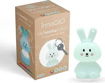 Zdjęcie produktu dla Silikonowa zawieszka GIOkeyring Rabbit