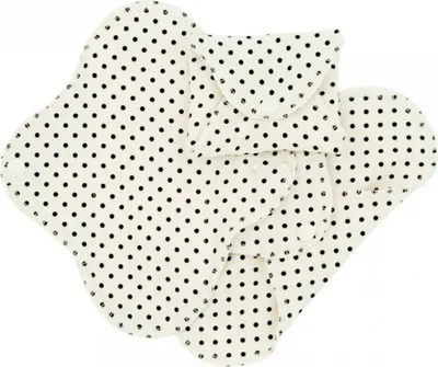 Obrázok produktu pre Hygienické vložky Active - s krídelkami Black Dots 3ks