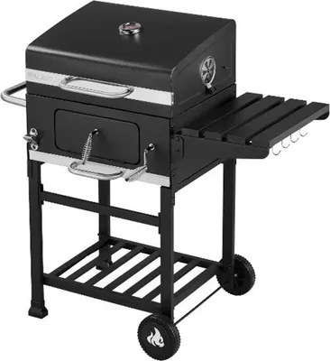 Produktbild von Grillmeister Holzkohle-Komfortgrill Gartengrill Terassengrill Grillwagen Grill