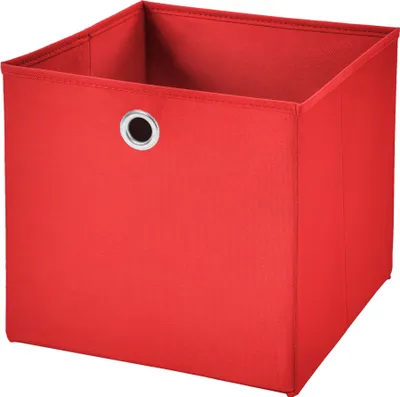 Produktbild von 1 Stück Rot Faltbox 28 x 28 x 28 cm Aufbewahrungsbox faltbar