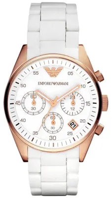 Imagen del producto de Emporio Armani Sportivo, resistente al agua, movimiento de cuarzo