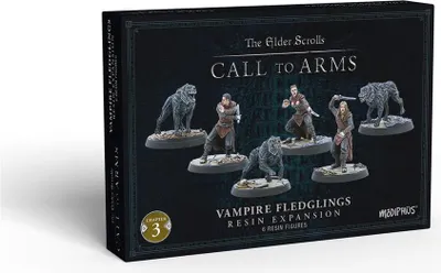 Obrázok produktu pre The Elder Scrolls: Call To Arms - Vampire Fledglings - Rozšírenie hry s miniatúrami - ENG edícia
