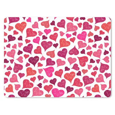 Produktbild von MuchoWow® Mauspad Mousepad Valentinsgeschenk für ihn - Liebe - Herz 23x19 cm - Mousepads - Maus Mat - Pad - Mausunterlage - Schreibtischunterlage - Mauspad