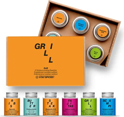 Produktbild von GRILL | Gewürz Set | 6er Geschenkbox